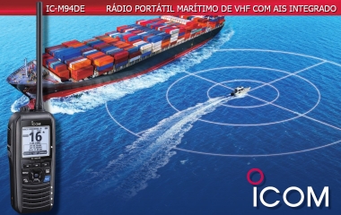 Icom IC-M94DE, The World's First Marine Handheld with a Built-In AIS Receiver!