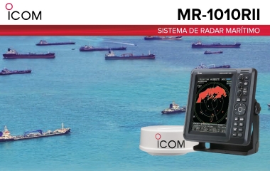 ICOM lança novo Sistema de Radar marítimo ICOM modelo MR-1010II