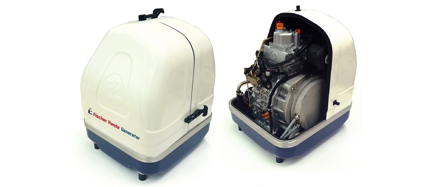 A FISCHER PANDA APRESENTA O NOVO GERADOR A DIESEL DE VELOCIDADE VARIÁVEL - Panda 5000i Neo DA SÉRIE-i