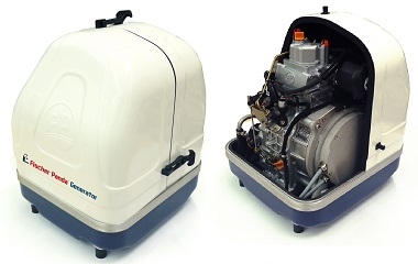 A FISCHER PANDA APRESENTA O NOVO GERADOR A DIESEL DE VELOCIDADE VARIÁVEL - Panda 5000i Neo DA SÉRIE-i