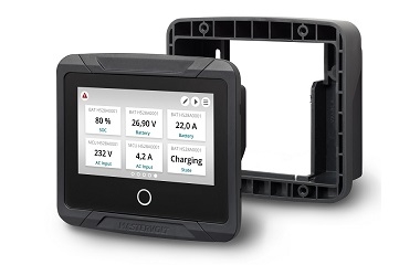 New EasyView 5 waterproof system monitor from Mastervolt with an intuitive touch