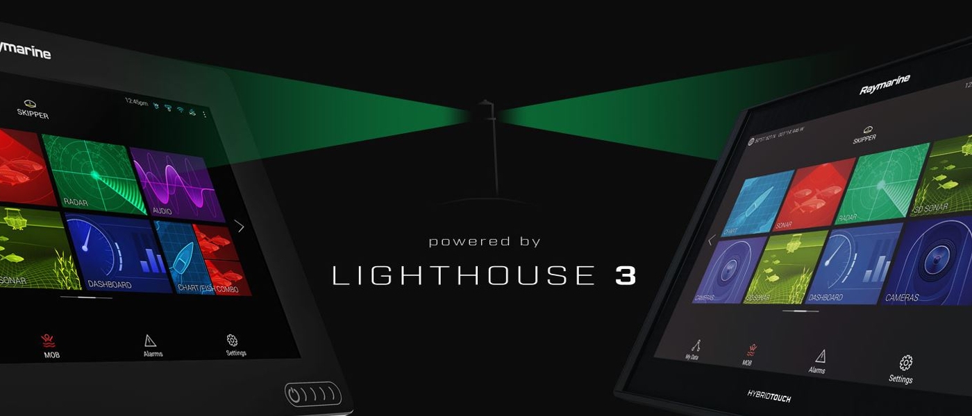 Raymarine anuncia nova atualização LightHouse 3.1 Software Release