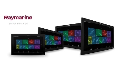 FLIR Introduces Raymarine Axiom XL Multifunction Displays For Premium Yachts and Glass Bridge Installs