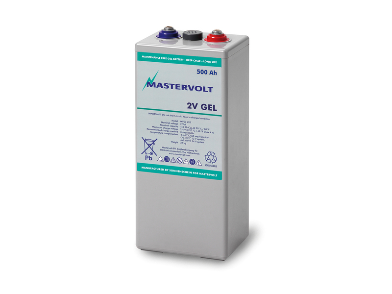 MVSV 500 - Bateria de Gel 2V / 500 Ah