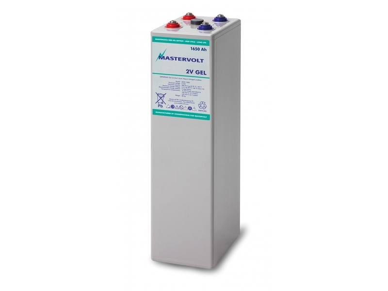 MVSV 1650 - 2V / 1650 Ah MVSV Gel Battery