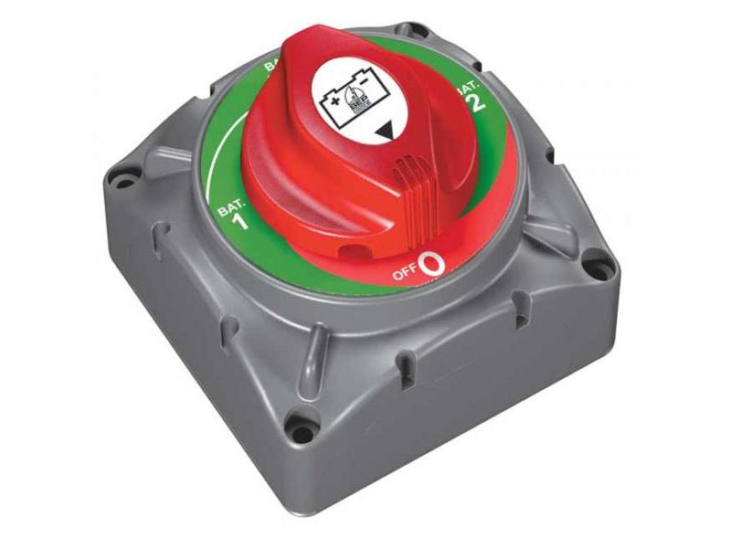 721 - Heavy-Duty 350A Battery Selector Switch 1-2-Both-Off
