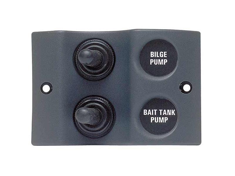 900-2WP - Micro Painel c/ 2 Interruptores On/Off à Prova de Salpicos 