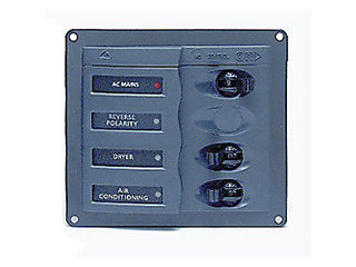 900-ACM2W - AC Circuit Breaker Panel without Meters, RV 2W 240V 50Hz