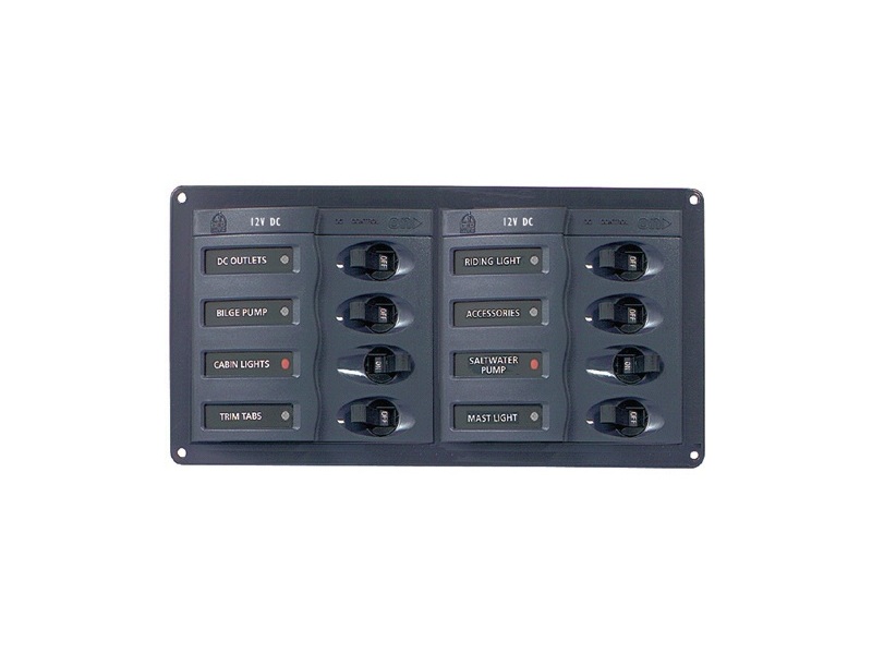 901H - DC Panel - 8-Way - Horizontal