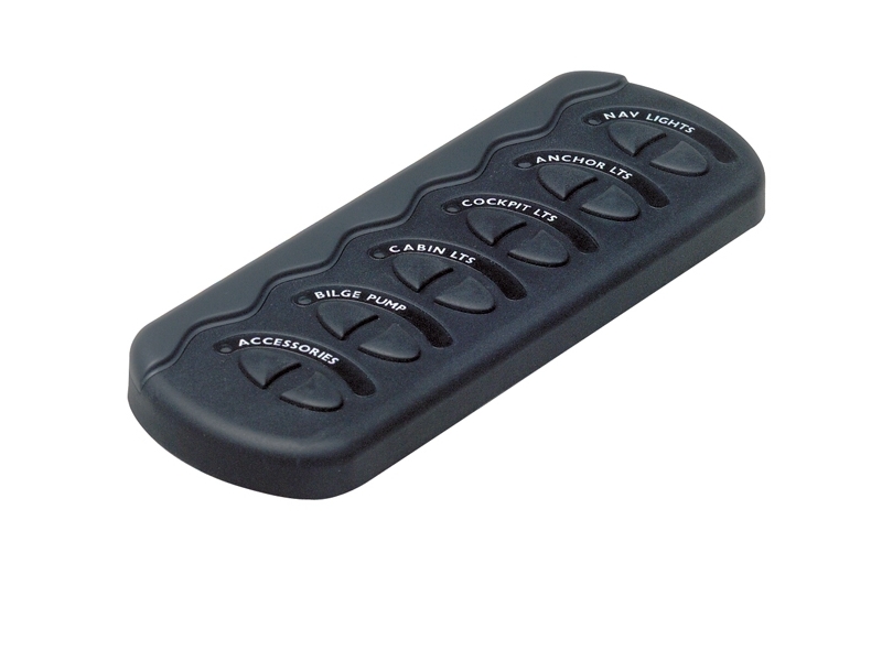 CG2-6W Contour Generation II Spray proof Switch Panel 6W 