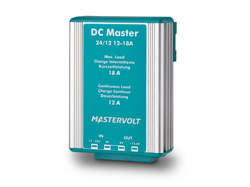DC Master 24/12-12 – Conversor de Tensão DC-DC 24/12 | 12A Estabilizado Não Isolado 