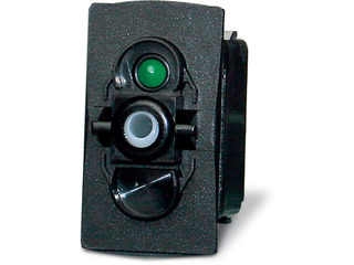 15A - 10/30 V Waterproof switch, (on)/off 2p