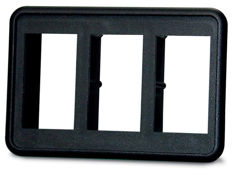 VM3 - moldura p/ 3 comutadores.