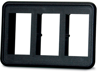 VM3 - moldura p/ 3 comutadores.