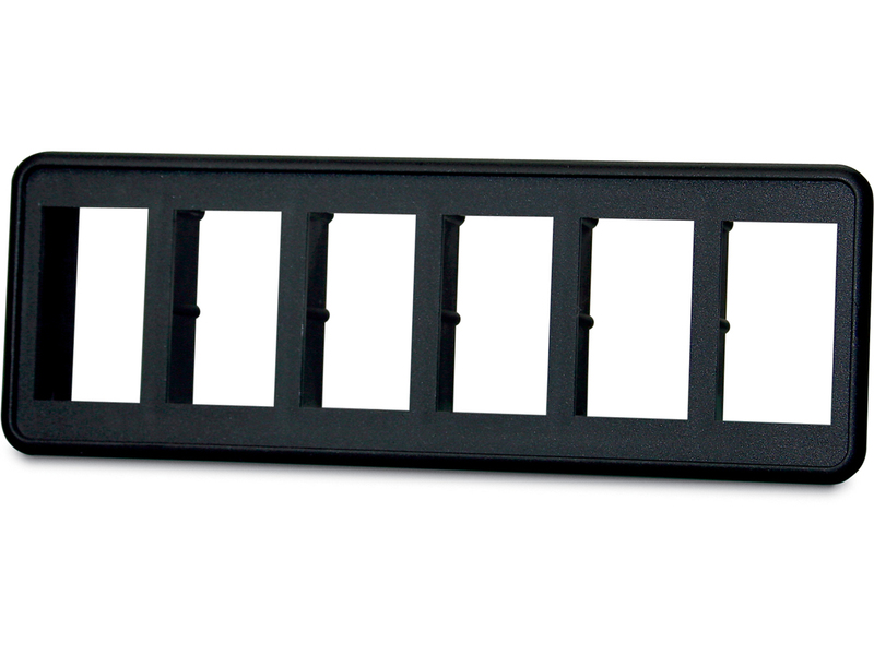 VM6 - moldura p/ 6 comutadores.