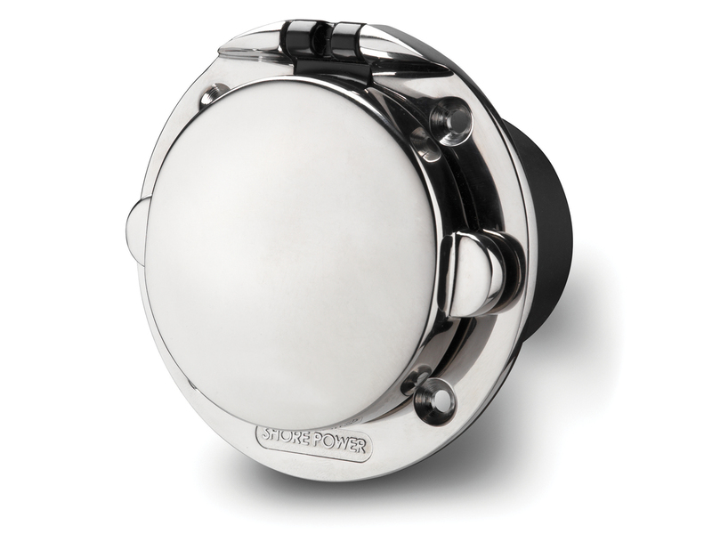 Tomada de Porto RSV em Aço Inox 2 Polos Terra, 32 A/230 V