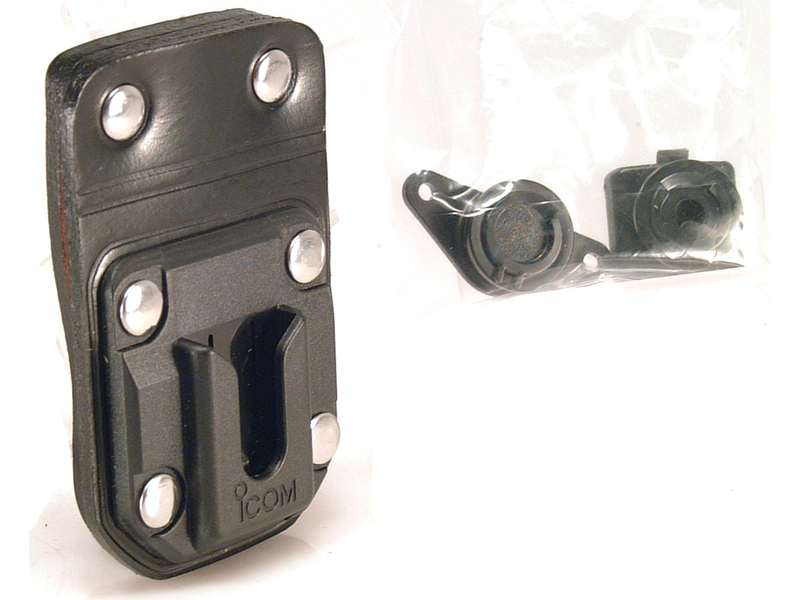 Suporte giratório em couro para cinto. É fornecido com a peça giratoria do MB-86