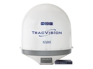 TracVision HD11 – Marine Satellite TV Antenna System w/ GPS & Quad LNB