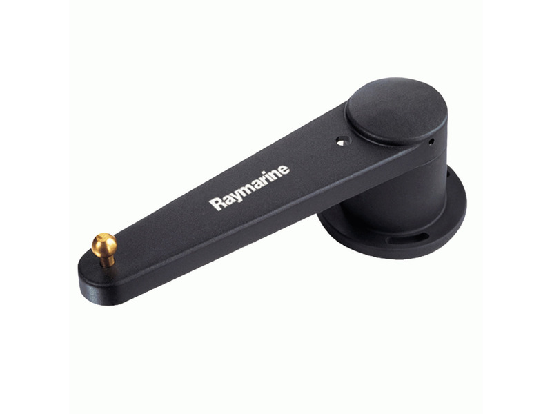 Transdutor de Ângulo de Leme para sistemas de Polito Automático Raymarine e Autohelm. Inclui elementos para instalação e 10m de cabo.