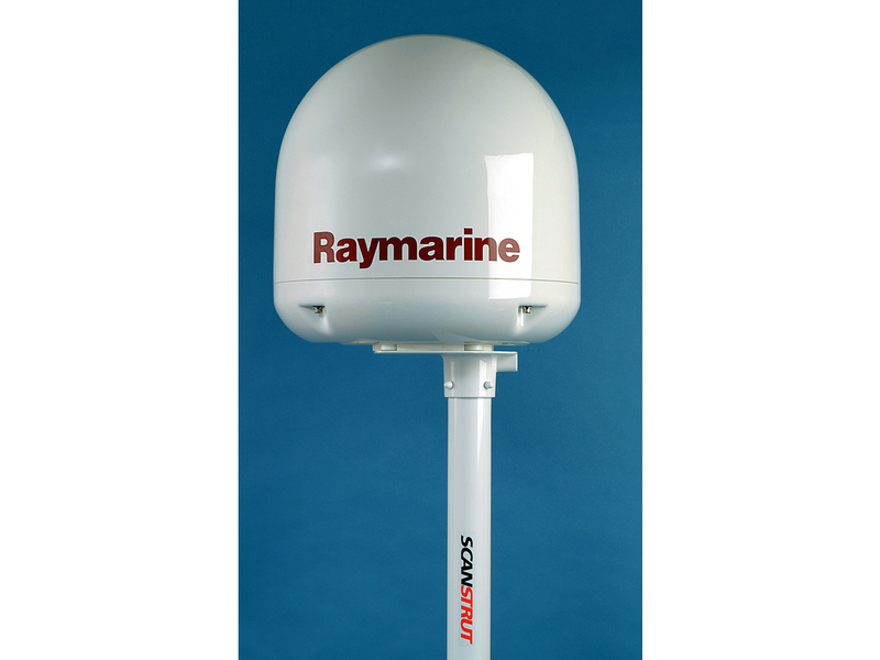 SC105-45R – Pole Mount System for  Raymarine STV45 / Intellian i4