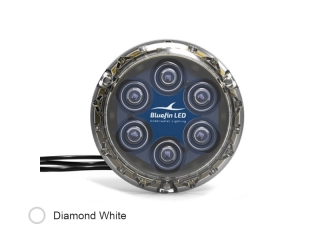 Piranha P6 NITRO 24V Branco Diamante – Luz LED Subaquática de 24V e 3200 Lúmenes