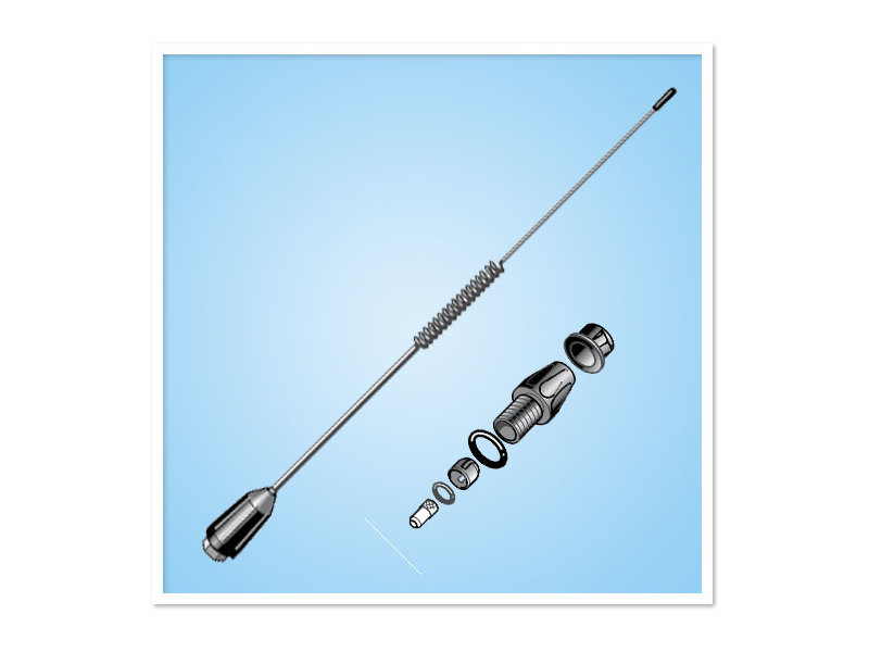 Antena  de VHF para RIB's em aço inox YRA