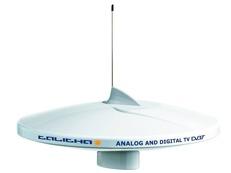 TALITHA AGC DAB – TV | FM | DAB – 20dB automatic gain control antenna. White version