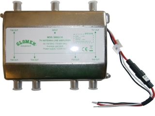 Amplificador de linha para V9150/00 ‐ 12/24V 