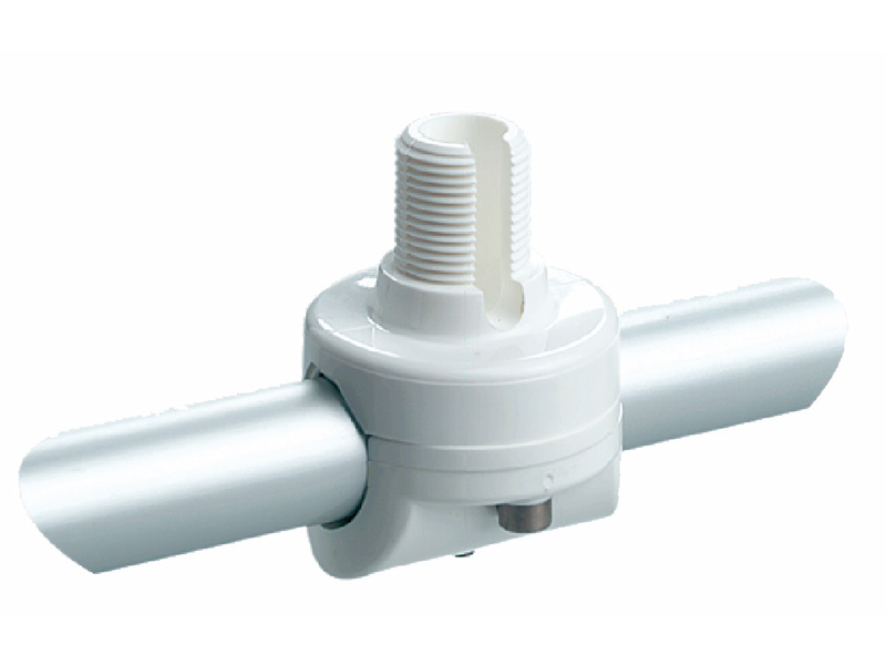 RA145 - Suporte fixo em nylon reforçado para para aplicação vertical em tubo de 22-25mm