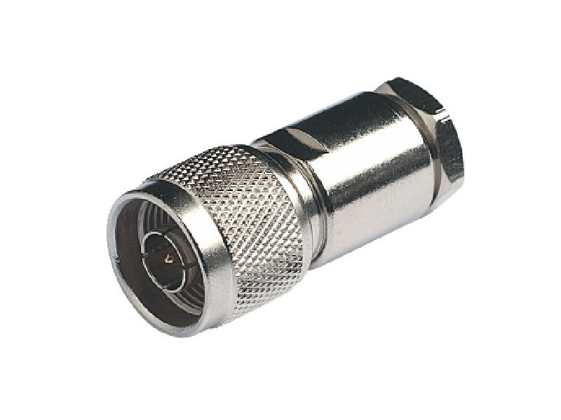 RA158 - Ficha N macho de 50Ω para cabo RG213/U