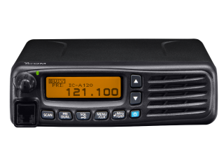 IC-A120E – Ground Support Airband VHF Vehicle Radio