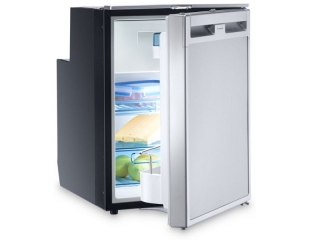 CoolMatic CRX 50 - 45 Liter Refrigerator with Compressor and Stainless Steel Effect Front