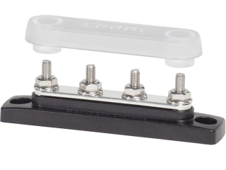 2315 - Common 100A Mini BusBar - 4 Gang with Cover