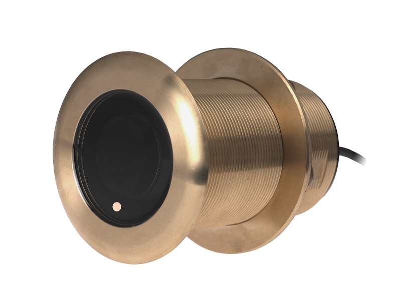 A80016 B75 L – 0° Element 300W Bronze Through-Hull Transducer