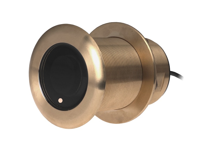 A80034 B75 M – 12&deg; Element 600W Bronze Through-Hull Transducer