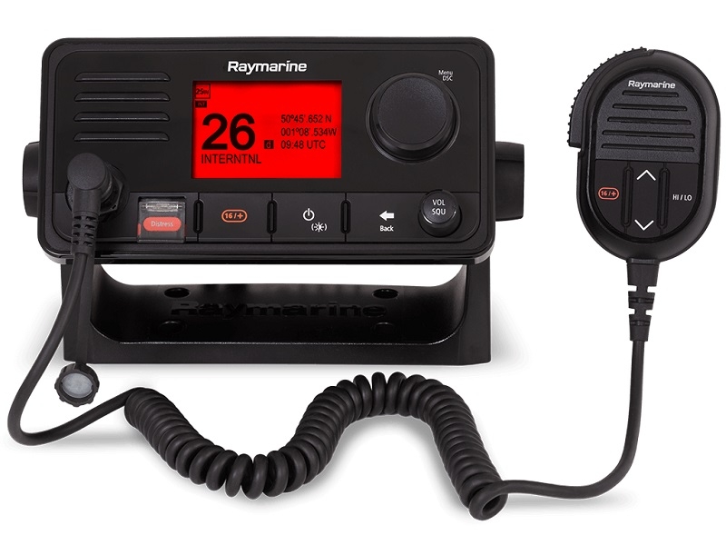 Ray73 – Rádio Fixo de VHF Marítimo c/ Dupla Estação, GPS, AIS e Megafonia