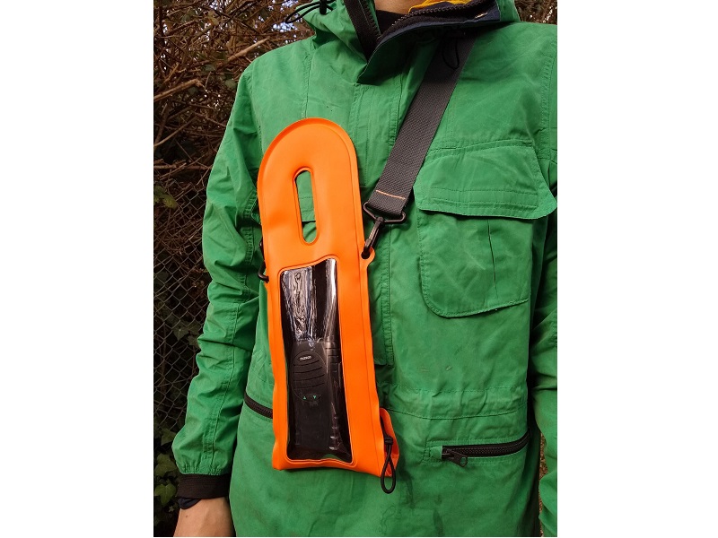 TrailProof VHF PRO Case Waterproof VHF Radio Case Orange