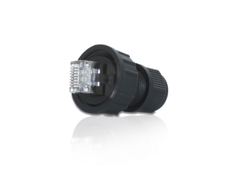 RJ45-FFC - Field fit connector for custom Ethernet cabling