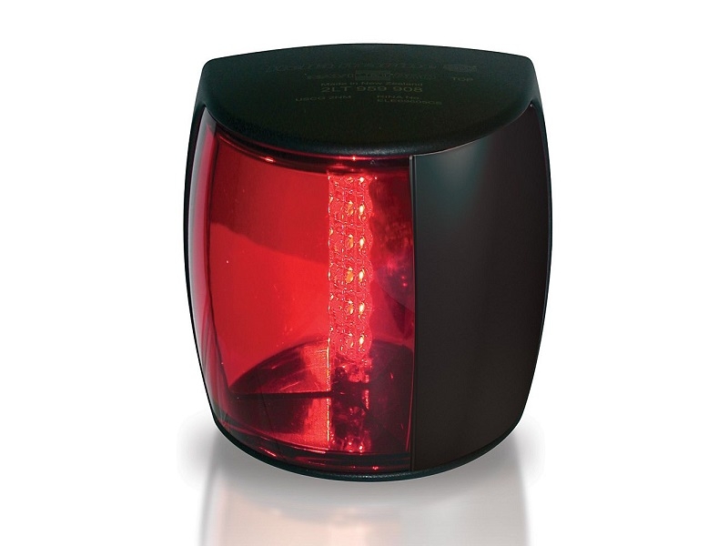 2 NM NaviLED PRO Port Navigation Lamp in Black