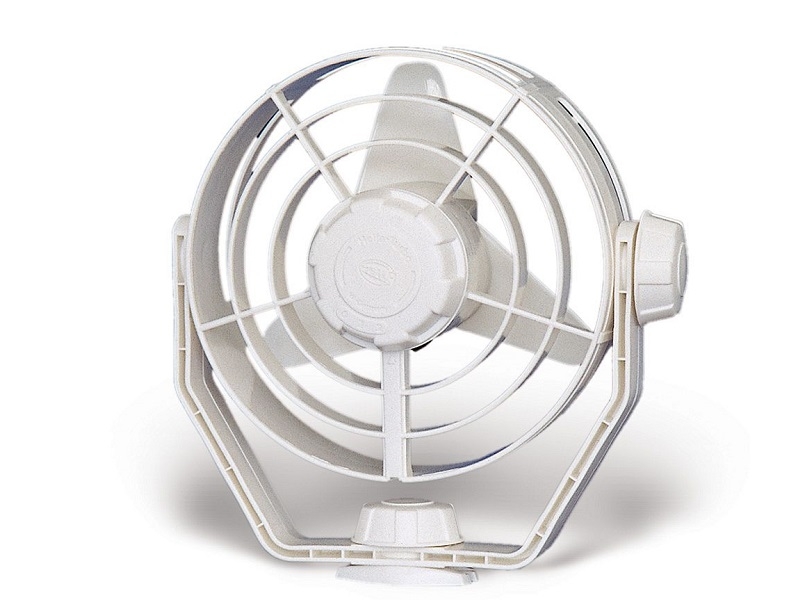 2 Speed ‘Turbo’ Fan - 12V White Fan 