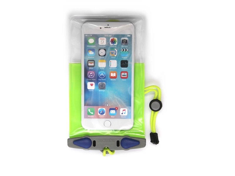 Phone Plus Case Green – Bolsa à prova de água para smartphones, cor verde