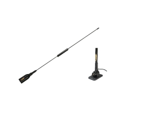Target FM – Marine FM black antenna – 530mm w/ Ratchet Mount and 6m coax cable