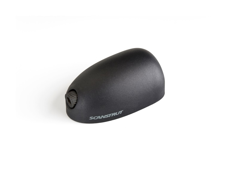 DS-H6-BLK Passa Cabos estanque Horizontal em plástico p/ cabos de 2-6mm. Versão em preto.