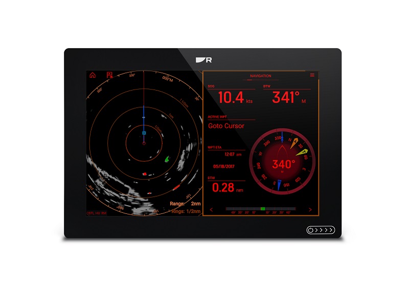 Axiom+ 7 RV - Display Multifunções De 7 C/ Sonda RealVision 3D E Transdutor Rv 100 7366