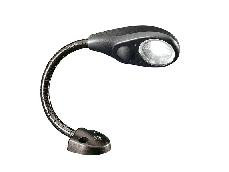 White LED Flexi Chart Table Lamp – 150mm, 12V/24V