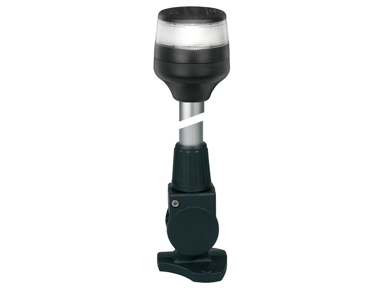 2 NM NaviLED 360 All Round Black Fold 315 mm Down Pole Navigation Lamp