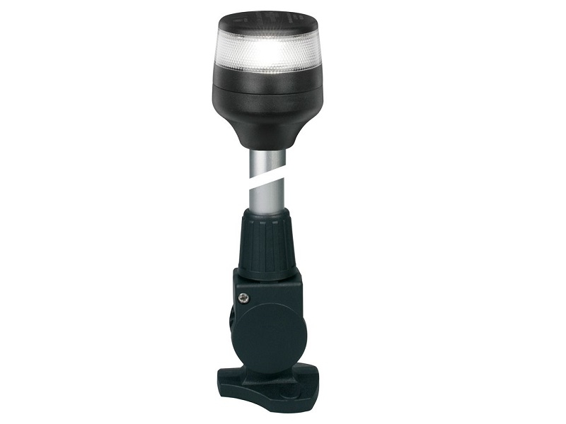 2 NM NaviLED 360 All Round Black Fold 865 mm Down Pole Navigation Lamp