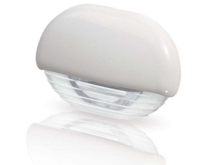 White LED Easy Fit Step Lamp – courtesy STEP White Led Lamp with White Cap