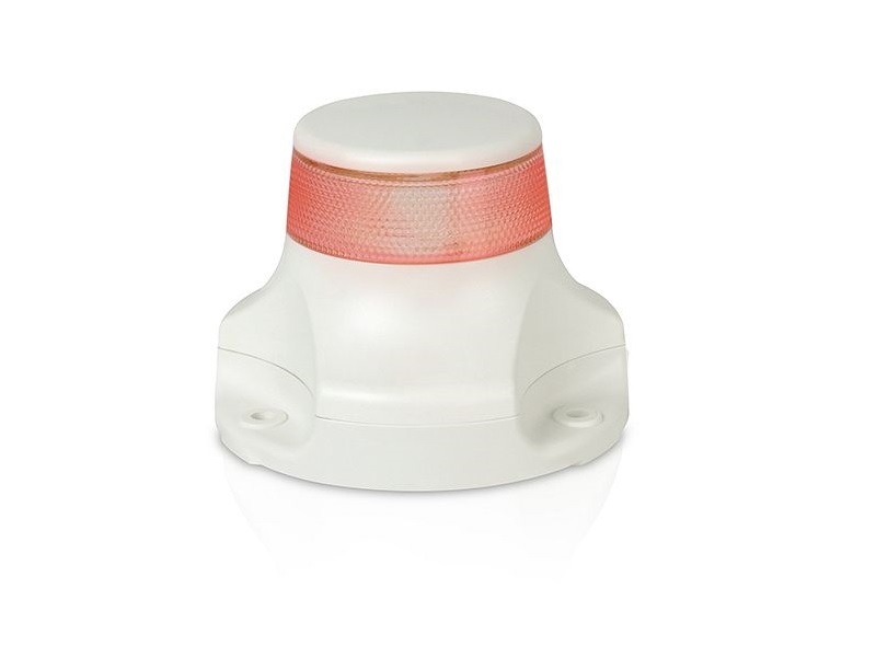 2 NM NaviLED 360 PRO – Luz LED vermelha de Navegação 360° com base em branco