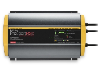 ProSportHD 20 – Carregador de Baterias à prova de água 12/24V | 20 A, 2 Bancos de bateria